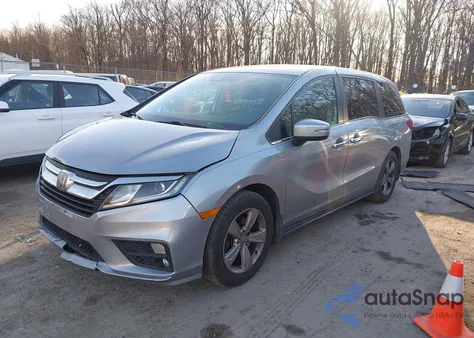 2019 Honda Odyssey Ex-L from USA, damaged, VIN 5FNRL6H74KB097792